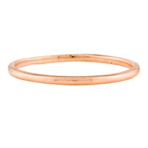 14k Rose Gold Stackable Band.